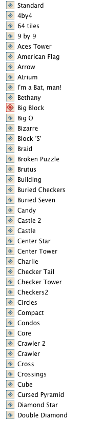 Tile Matching Layouts