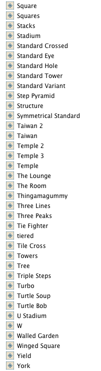 Tile Matching Layouts